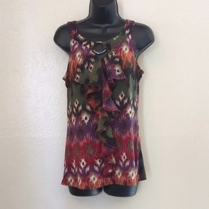 Women's Russell Kemp sleeveless blouse size medium